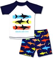 👦 boys' sunsuit swimwear with sleeve, one-piece swimsuits for swimming logo