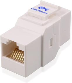 img 1 attached to Cable Matters UL Listed 5-Pack Белый RJ45 Куплер переходников-штекеров: эффективное решение для сетевых соединений