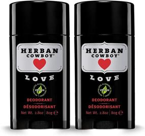 img 1 attached to 💚 Herban Cowboy Love For Her Deodorant - Pack of 2: Natural, Vegan, and Long-lasting