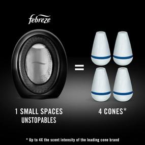 img 2 attached to 🌬️ Febreze Unstopables Paradise Small Spaces Air Freshener: Strong Odor Eliminator (3 Count)