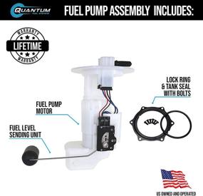 img 3 attached to 🔧 HFP-A486 Fuel Pump Assembly + Tank Seal & Lock Ring w/ Bolts Replacement for Kawasaki Brute Force 750 KVF750 EFI (2008-2021) | Replace 49040-0717 49040-0033 49019-0013 13272-2500 13271-0980 670E5090