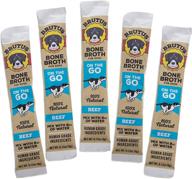 🍲 brutus instant bone broth for dogs & cats: natural with glucosamine, chondroitin & turmeric for healthy joints. made in usa with human grade ingredients. hydrating dog food topper, gravy, and treat logo