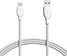 img 4 attached to USB-IF Certified 3-Foot White Amazon Basics Fast Charging USB-C2.0 to USB-A Cable