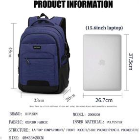img 1 attached to Professional Resistant Lightweight Accessories Backpacks