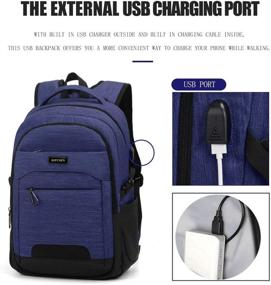 img 3 attached to Professional Resistant Lightweight Accessories Backpacks