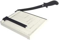 📐 hamonr heavy duty manual a4 paper trimmer white - craft photo 12" paper cutter machine logo