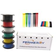 🔌 ultimate versatility with fermerry silicone stranded flexible electrical логотип