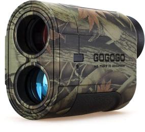 img 4 attached to 🏹 Gogogo Sport Vpro 6X Hunting Laser Rangefinder Bow Range Finder Camo Distance Measuring Outdoor Wild 650/1200Y with Slope | High-Precision Continuous Scan