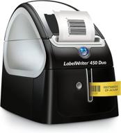 🖨️ dymo 1752267 labelwriter 450 duo: high-performance thermal label printer with dual capabilities logo