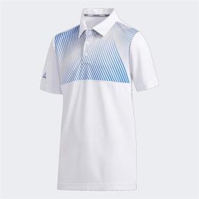 img 3 attached to Рубашка Adidas Gradient Stripe Shirt Large Boys' Clothing