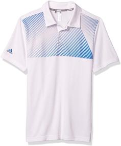 img 4 attached to Рубашка Adidas Gradient Stripe Shirt Large Boys' Clothing