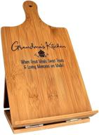 grandma recipe cookbook holder stand logo