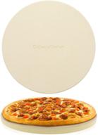 🍕 culinary couture 15 inch round pizza stone for grill and oven - 3/4" thick - pizza grilling stone for oven and bbq grill - includes pizza recipes e-book logo