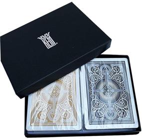 img 2 attached to 🃏 Enhance Your Card Games with KEM Arrow Jumbo Index Playing Cards