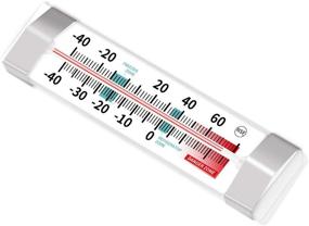 img 2 attached to Pack Fridge Refrigerator Freezer Thermometer Kitchen & Dining for Kitchen Utensils & Gadgets