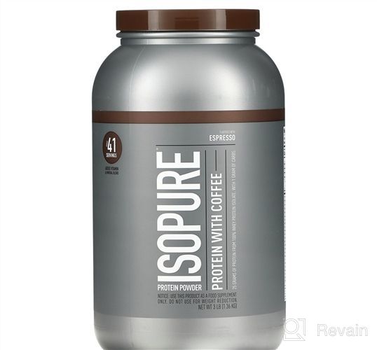 img 1 attached to Isopure Zero Carb Unflavored Whey Protein Isolate - 25g Protein, Keto-Friendly, GMO Free - 1lb Pack (No Added Flavors/Sweeteners/Colors) review by Kristen Simpson