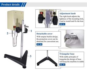 img 3 attached to 🔬 KUNHEWUHUA 15-2000000 Digital Viscosity Viscometer