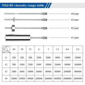 img 1 attached to 🔬 KUNHEWUHUA 15-2000000 Digital Viscosity Viscometer