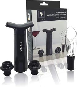 img 4 attached to Винный аэратор Vinau Vacuum Saver