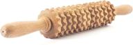 🌟 experience smooth skin with tuuli accessories anti cellulite massage roller - maderotherapy wooden 15.7 inches logo