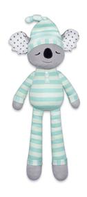 img 3 attached to Organic Farm Buddies Kozy Koala Pacifier Buddy Toy for Newborns & Infants - Hypoallergenic, 100% Cotton by Apple Park