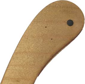 img 1 attached to 🪃 Hand Crafted Wooden Boomerangs by Phoenix - Made in the USA!