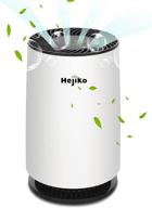 hejiko desktop air purifier: h13 true hepa filter 4 stage air filtration system for smoke and odor elimination in home, bedroom, and office logo