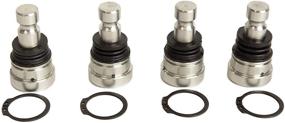 img 1 attached to 🔧 Upgraded 4130 Chromoly Upper or Lower Ball Joints for Polaris RZR XP 1000 2014-2018 (All Models) - Set of 4