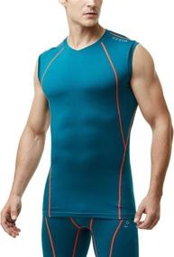 img 4 attached to Tesla TM YUV35 FGN_2X Large Wintergear Compression Sleeveless Sports & Fitness for Other Sports