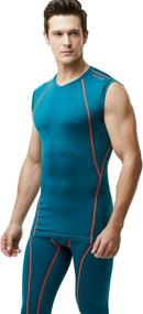 img 2 attached to Tesla TM YUV35 FGN_2X Large Wintergear Compression Sleeveless Sports & Fitness for Other Sports