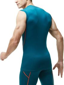 img 3 attached to Tesla TM YUV35 FGN_2X Large Wintergear Compression Sleeveless Sports & Fitness for Other Sports