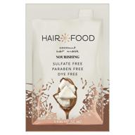 moisturizing hair curly food coconut logo