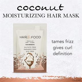 img 1 attached to Moisturizing Hair Curly Food Coconut