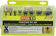 🛠️ набор для деревообработки forstner ryobi, 8 предметов - a9fs8r1 логотип