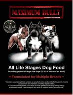 elite k9 nutrition chicken and pork dog food by maximum bully logo