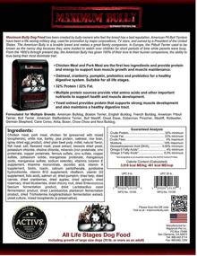 img 2 attached to Elite K9 Nutrition Chicken and Pork Dog Food by Maximum Bully