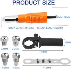 img 3 attached to Адаптер для электрического заклепочного пистолета Riveter Blind