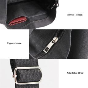 img 3 attached to TANOSII Handbag Shoulder Shopping Crossbody Women's Handbags & Wallets in Totes