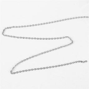 img 1 attached to ZEONHEI Stainless Chains Silver Jewelry