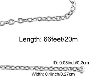 img 3 attached to ZEONHEI Stainless Chains Silver Jewelry