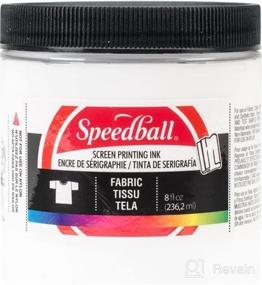 img 4 attached to 🎨 Speedball Acrylic Screen Printing Ink: 8-Ounce Black - High-Quality and Easy-to-Use