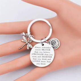 img 1 attached to 📺 KUIYAI TV Shows Inspire Gift Keychain: Embrace Bravery with a Touch of Inspiration