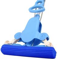 mr.siga blue sponge mop: super absorbent head & telescopic handle for effortless cleaning logo