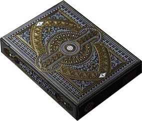 img 3 attached to Theory11 NoMad Black Playing Cards - 3.5 x 2.6 x 0.7 inches