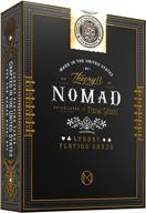 theory11 nomad black playing cards - 3.5 x 2.6 x 0.7 inches logo