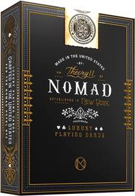 img 4 attached to Theory11 NoMad Black Playing Cards - 3.5 x 2.6 x 0.7 inches