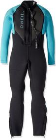 img 3 attached to ONeill Youth Reactor 2 Wetsuit Black