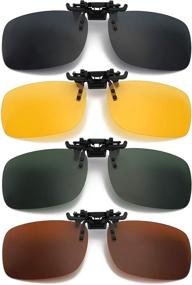 img 4 attached to Hifot Sunglasses Polarized Prescription Nearsighted