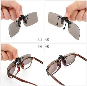 img 1 attached to Hifot Sunglasses Polarized Prescription Nearsighted