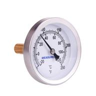 measureman hot water bi-metal thermometer: accurate adjustable dial for range 0-250°f logo